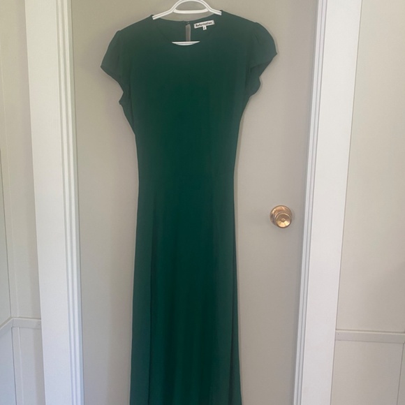 Reformation Size 8 Dress Green - Picture 2 of 3